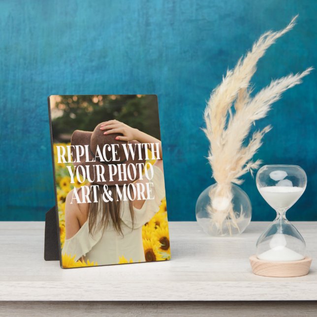 Personalized Photo Plaque (Side)