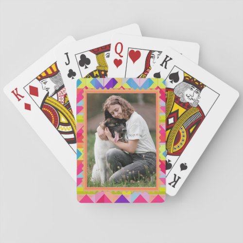 Personalized Photo Poker Card
