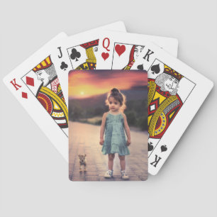 Personalized Photo Poker Cards - Custom Face Card