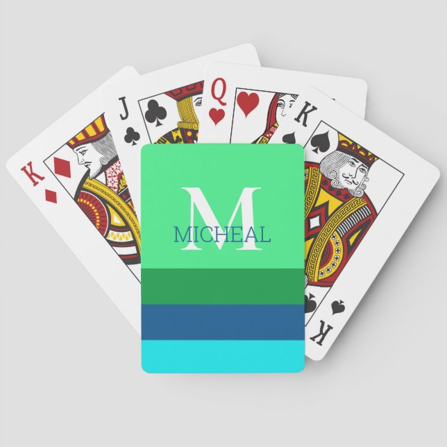 Personalized Photo Poker Cards - Custom Face Card  (Back)