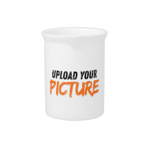 Personalized Photo Porcelain Pitcher