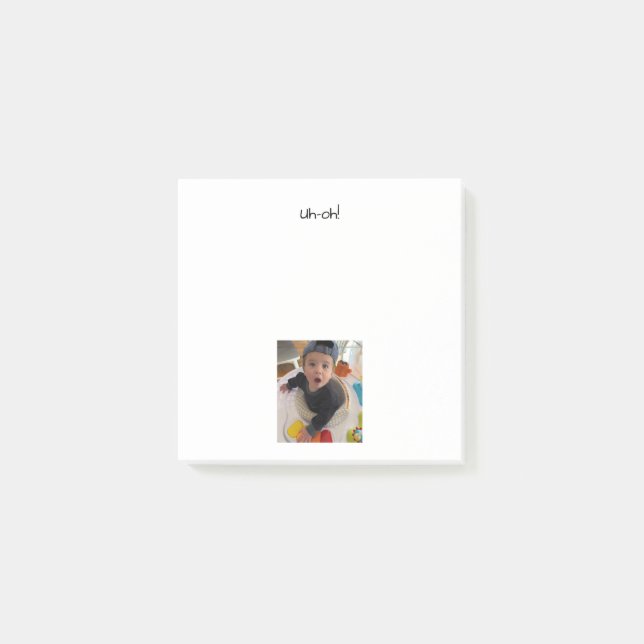 PERSONALIZED PHOTO POST-IT notes (Front)