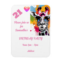 Personalized Photo Postcard Birthday Invitation
