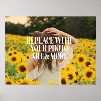 Personalized Photo Poster