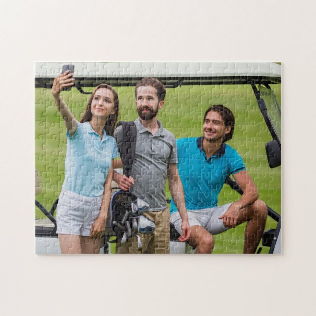 Personalized Photo Puzzle! Custom Puzzle as Great  (Horizontal)