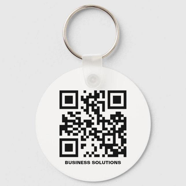 Personalized Photo QR code and/or Logo and photo Keychain (Front)