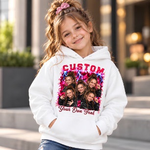 Personalized Photo Rap 90s Hoodie