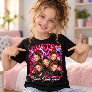 Personalized Photo Rap 90s Tri-Blend Shirt