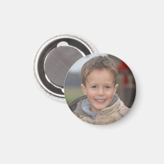 Personalized Photo Round Magnet