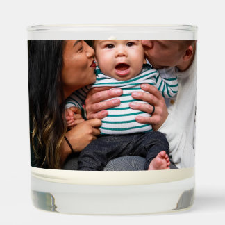 Personalized Photo Scented Candle