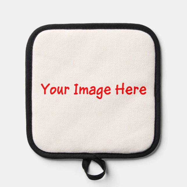Personalized Photo Selfie Oven Mitt & Pot Holders (Front)