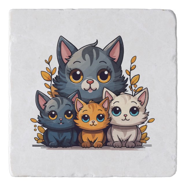 Personalized Photo Serving Trivet (Front)