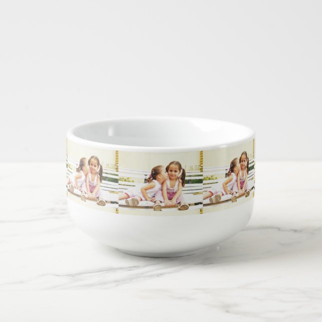 Personalized photo Soup Mug Make your own! (Front)