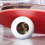 Personalized Photo Sport Gamer Ping Pong Ball<br><div class="desc">This design was created though digital art. It may be personalized in the area provide or customizing by choosing the click to customize further option and changing the name, initials or words. You may also change the text color and style or delete the text for an image only design. Contact...</div>