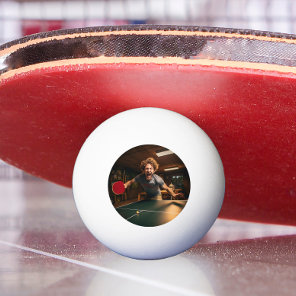 Personalized Photo Sport Gamer Ping Pong Ball