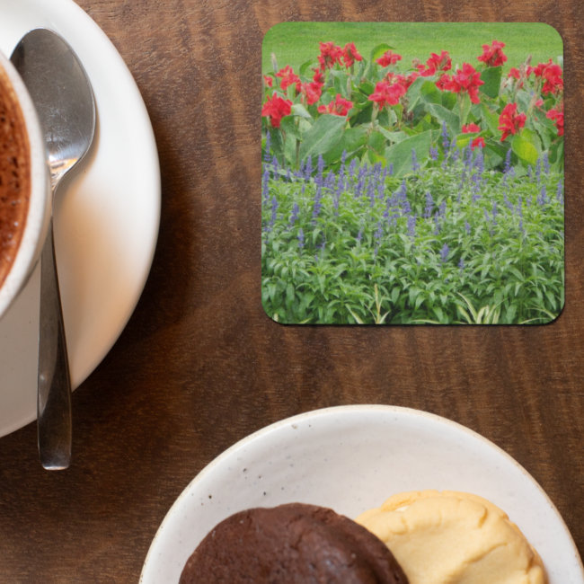 Personalized Photo Square Paper Coaster