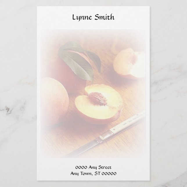 Personalized Photo Stationary Stationery (Front)