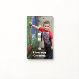 Personalized Photo Switchplate Light Switch Cover