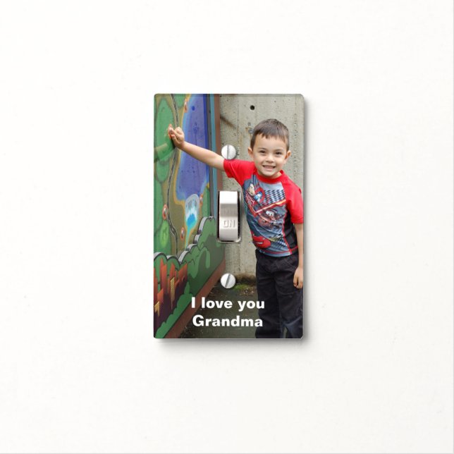 Personalized Photo Switchplate Light Switch Cover (In Situ)