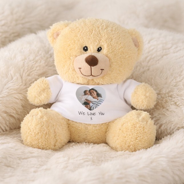 Personalized Photo Teddy, Custom Photo and Text  Teddy Bear (Personalized Photo Teddy, Custom Photo and Text Teddy Bear)
