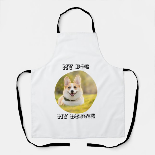 Personalized Photo Template for My Dog - My Best Apron (Front)