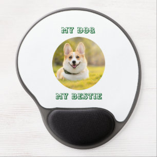 Personalized Photo Template for My Dog - My Best Gel Mouse Pad