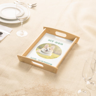 Personalized Photo Template for My Dog - My Best Serving Tray