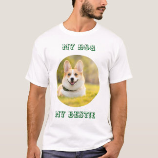 Personalized Photo Template for My Dog - My Best T-Shirt