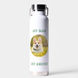 Personalized Photo Template for My Dog - My Best Water Bottle