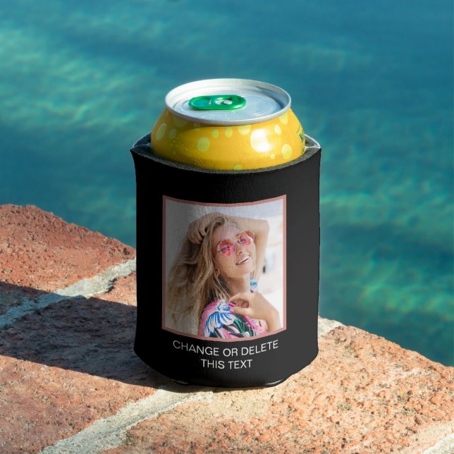 Personalized photo | text custom can cooler (In Situ Pool)