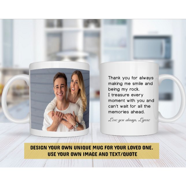 Personalized Photo & Text Mug – Create Your Own  (Creator Uploaded)