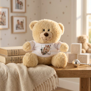 Personalized Photo & Text Teddy Bear Gift