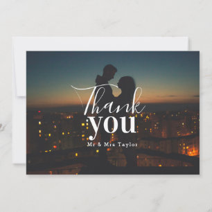 Personalized Photo Thank You Card