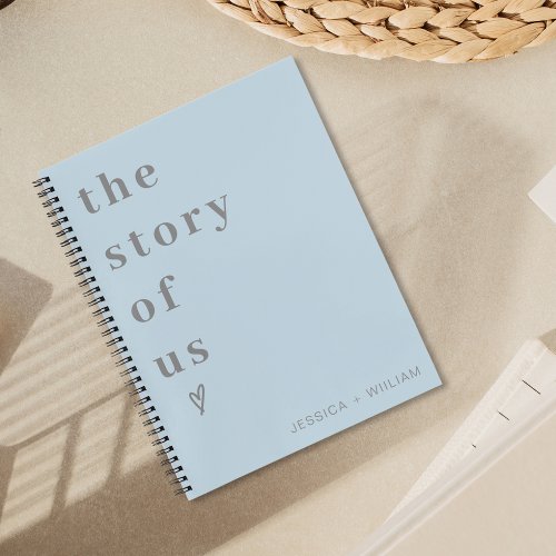 Personalized Photo The Story of Us Couple Journal