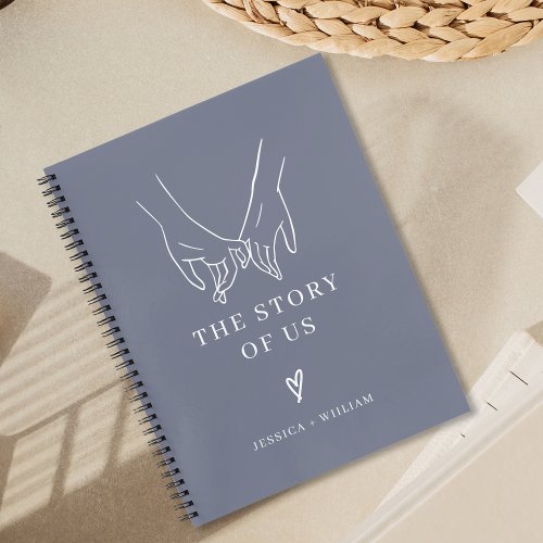 Personalized Photo The Story of Us Couple Journal