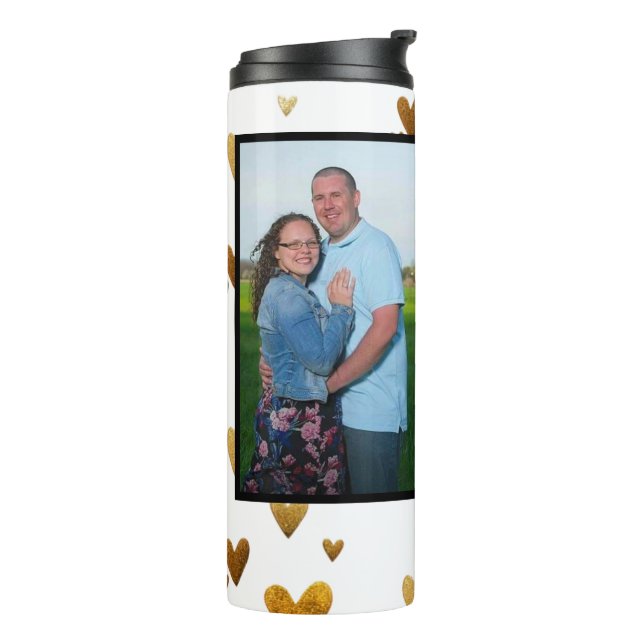 personalized photo thermal tumbler (Rotated Left)