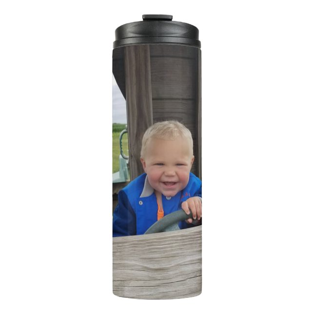 PERSONALIZED PHOTO THERMAL TUMBLER (Front)