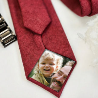 Personalized photo tie, Photo tie patch