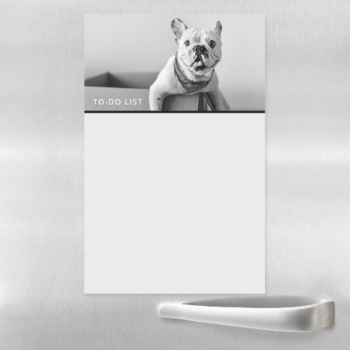Personalized Photo To_Do List Magnetic Dry Erase Sheet
