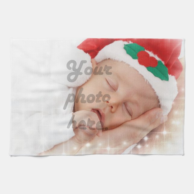 Personalized photo towel (Horizontal)