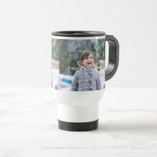 Personalized Photo Travel/Commuter Mug