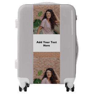 Personalized Photo Travel Luggage