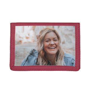 Personalized Photo Tri-fold Wallet