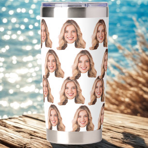 Personalized Photo Tumbler, photo gifts, Funny Insulated Tumbler
