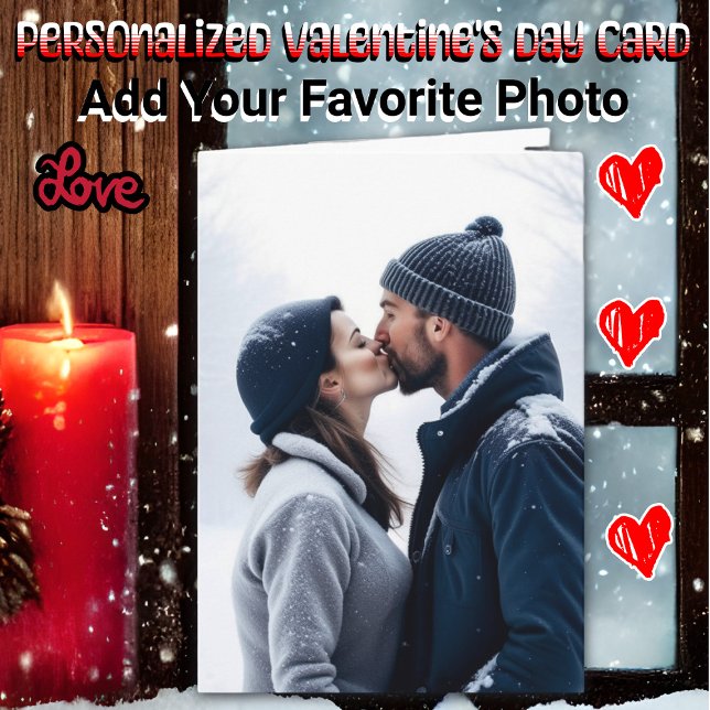 Personalized Photo Valentine's Day  Card (Creator Uploaded)