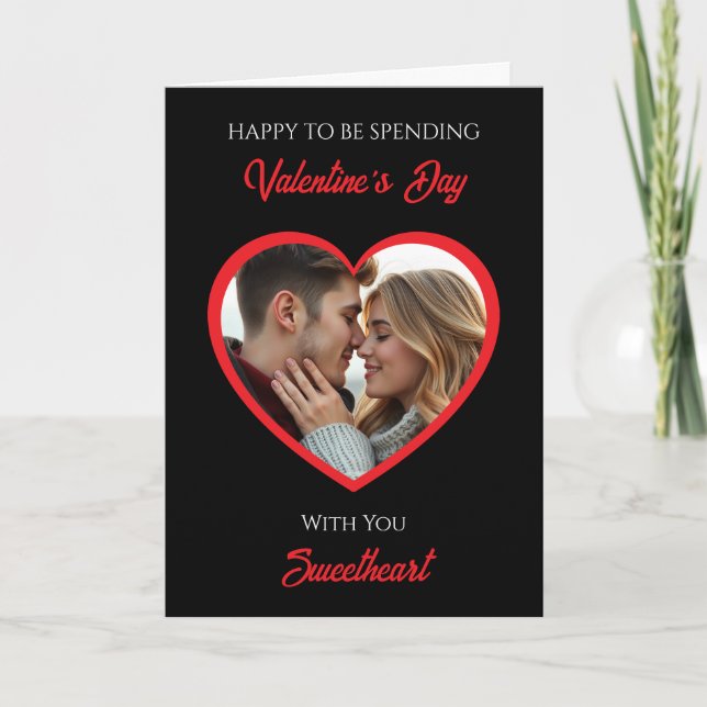 Personalized Photo Valentine's Day | My Favorite  Card (Front)
