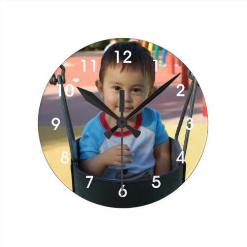 Personalized Photo Wall Clock