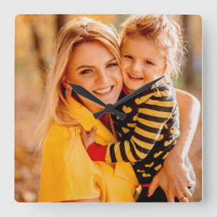 Personalized Photo Wall Clock Keepsake