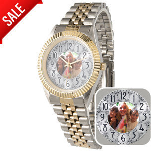 Personalized PHOTO WATCH - Many Styles and Colors