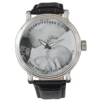 Personalized photo watch with custom message Personalized photo watch with custom message